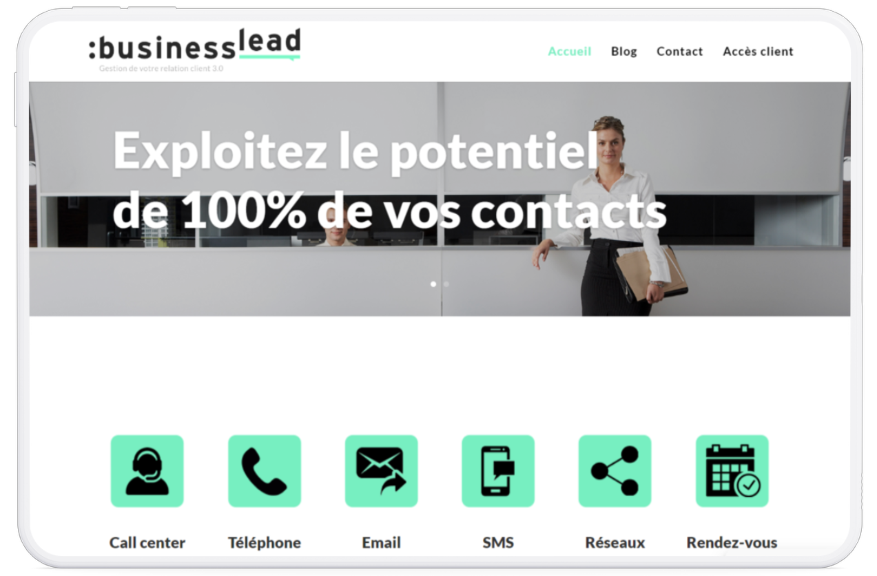 Business Lead website